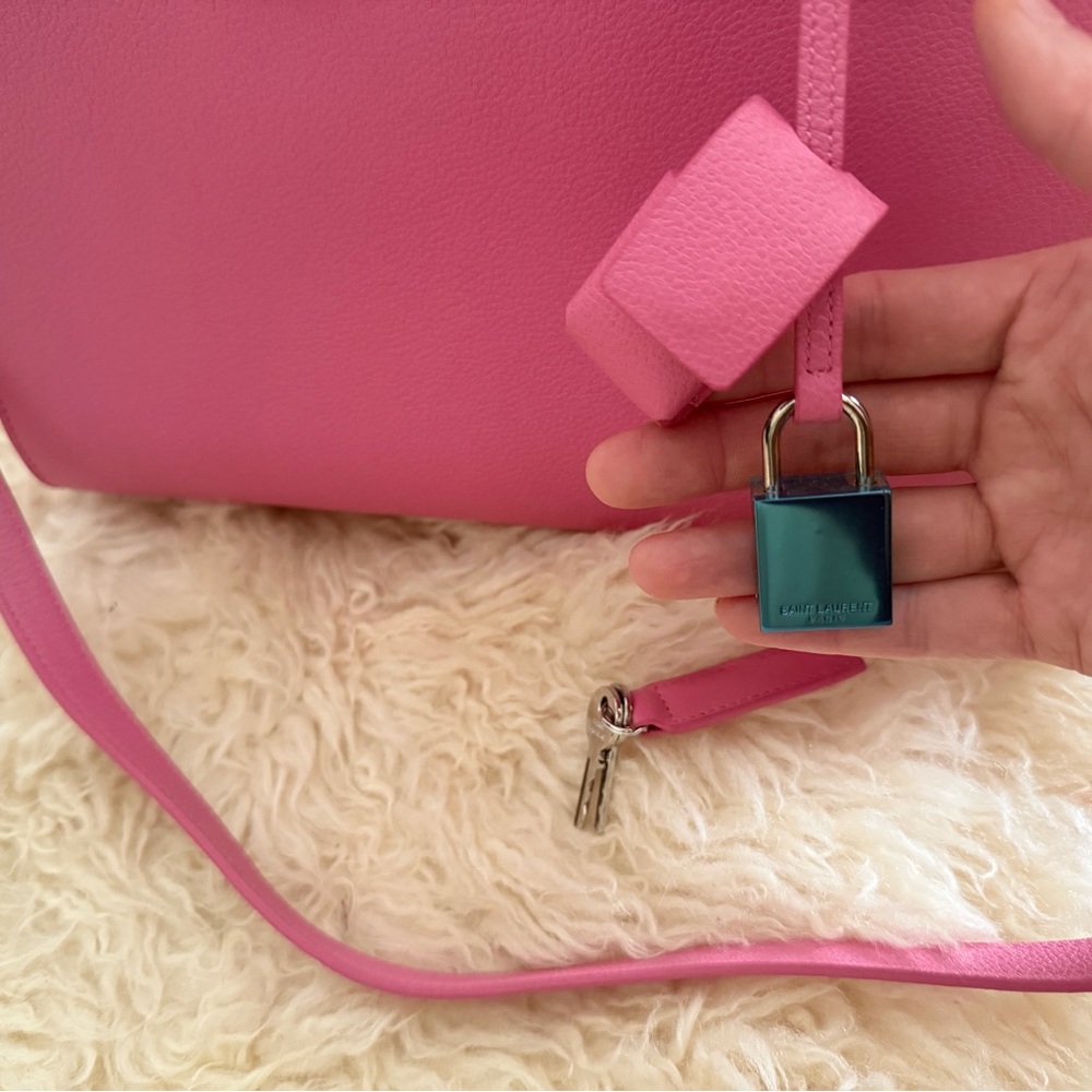 Yves Saint Laurent Pink Satchel Bag - Picture 6 of 7